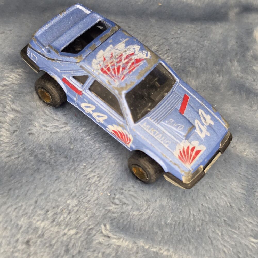 Majorette Ech 1/59 Ford Mustang SVO Blue No. 220 Loctite #44, Made in France